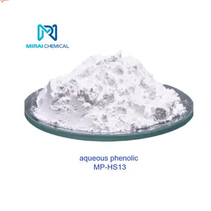 Polvo adhesivo de resina fenólica soluble en agua 100% Resina fenólica acuosa de fricción y materiales refractarios