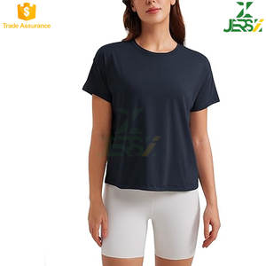 Camiseta Casual de Verano de Manga Corta con Cuello Redondo y Ajuste Regular, 100% Algodón, con Serigrafía de Logotipo Personalizado para Mujer, Estilo Vintage Desgastado - Product Image 5