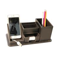 Boîte de rangement de bureau, support pour télécommande, téléphone portable, fournitures de bureau, série de supports de rangement de bureau, porte-stylos