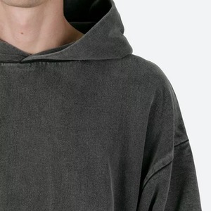 เสื้อฮู้ดผ้าฝ้าย100% สำหรับผู้ชาย,น้ำหนักเบามีไซส์ใหญ่พิเศษทำจากผ้าคอตตอน French Terry - Product Image 5