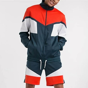 ชุดวอร์มผู้ชายแบบสั้น ผ้าโพลีเอสเตอร์ 100% ยืดหยุ่น น้ำหนักเบา เหมาะสำหรับการฝึกซ้อม วิ่ง กิจกรรมกลางแจ้ง และการใช้ชีวิตประจำวัน - Product Image 6