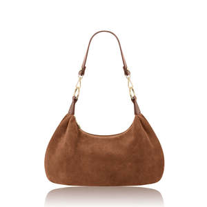 กระเป๋าโฮโบหนังกลับอิตาลีทำมือ รุ่น PM676 - Product Image 1