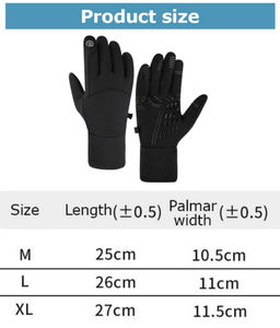 Gants de moto en cuir durable pour hommes avec paume renforcée et dragonne réglable pour un ajustement sûr. - Product Image 6