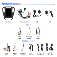 MEKEDE-Reproductor de audio para coche, Radio con sistema Android TS, wifi, 4G, DVR, DSP, TMPS, para Opel Insignia 2008-2013