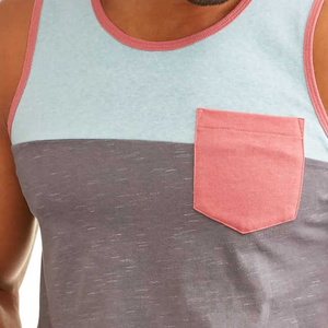 Wholesale Custom Men's Oversized Knitted Tank Top-High Quality Breathable Fitness Wear Customizable Logo/Color/Size Price - Product Image 6