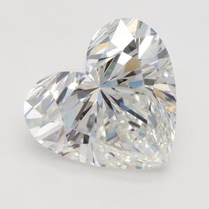 IGI 4,01 CT corazón corte laboratorio diamante blanco suelto calibrado F color VVS2 claridad laboratorio creado diamantes para joyería regalos para ella - Product Image 1