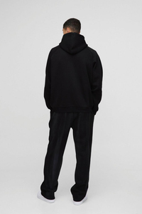 2025ชุดวอร์มผ้าฝ้าย100% มีฮู้ดสำหรับผู้ชายกางเกงซ้อนโอเวอร์ไซส์ผ้าคอตตอนสีซีดเหมาะกับแสงแดดชุดวอร์มสำหรับฤดูหนาว - Product Image 5