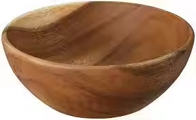 Wooden Bowl for <b>Dinnerware</b> Wooden Bowl with Water Proof Luxury Kitchenware Classic Wooden Bowl by crescent crafts - Product Image 2