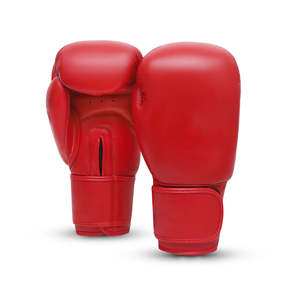 Gants de boxe en cuir de haute qualité 2026, respirants, évacuant l'humidité, logo personnalisé, fermeture à crochets et boucles, entraînement en plein air - Product Image 4