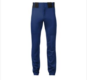 Pantalon de baseball personnalisé pour hommes, jeunes et enfants avec ceinture élastique, tissu polyester respirant adapté aux sports d'équipe - Product Image 1