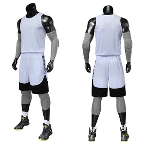 Nouvel uniforme de basketball de qualité supérieure pour équipe de jeunes, impression sublimée, nouveau style, ensembles d'uniformes de basketball sans manches - Product Image 2