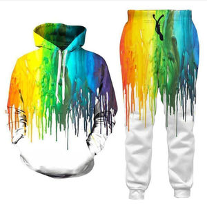 Ensemble de survêtement d'entraînement pour homme, vêtements de sport, ensemble deux pièces, vêtements de sport, tenue de course à pied, jogging, tenue décontractée - Product Image 1