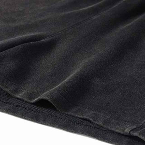 450 GSM français éponge acide lavé Shorts personnalisé poids lourd Streetwear Shorts pour hommes femmes été tenue décontracté - Product Image 5