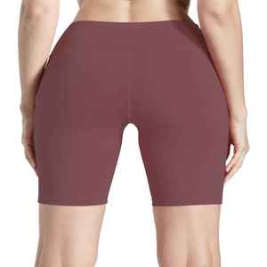 Ropa Deportiva ÚNICA, Shorts de Ciclismo Personalizados de Poliéster/Spandex/Algodón con Efecto Push-Up, Blancos para Mujer, Cintura Elástica, Transpirables y de Secado Rápido - Product Image 3