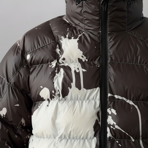 Chaqueta Acolchada con Capucha para Hombre, Unisex, Termocrómica, con Cierre, Manga Larga, Informal, para Invierno, con Logotipo Frontal Juvenil - Product Image 3
