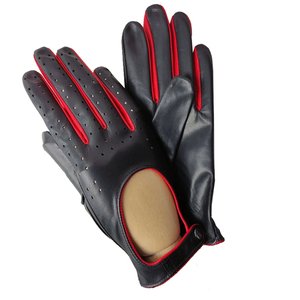 Gants de travail de sécurité à double paume en cuir de vachette marron personnalisables pour hommes utilisés dans la construction gant de conduite - Product Image 4