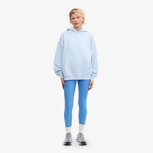 Sudadera con Capucha de Alta Calidad para Mujer, 100% Algodón, Estilo Casual Urbano, Oversize, Felpa Francesa, Ecológica, con Logotipo Frontal, para Invierno - Product Image 2