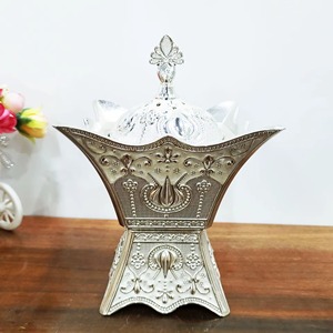 Brûleur d'encens et diffuseur d'aromathérapie de style arabe Article de décoration de maison de parfum tendance pour cadeaux de pendaison de crémaillère - Product Image 3