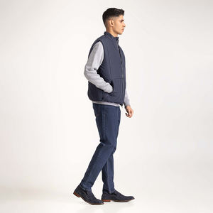 Nardon Apparel OEM Logo personnalisé sans manches à capuche gilet bouffant veste gilets chaud hiver hommes gilet pour hommes - Product Image 5