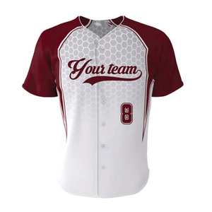 Vintage Adults Wholesale Mesh Breathable Sublimated Custom <b>Baseball</b> Jersey Uniform <b>Sets</b> V-neck - Product Image 1