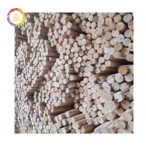 Manche de balai en bois à bas prix, noyau robuste, finition polie, idéal pour le balayage domestique et industriel - Product Image 1