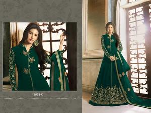 Ropa de boda de fin de semana, bordado de Georgette de imitación, Salwar Kameez con Dupatta, proveedor al por mayor - Product Image 3