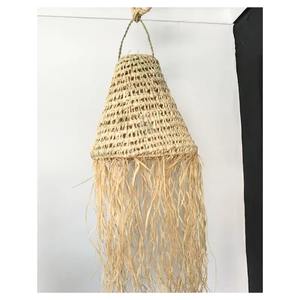 Lampshade Brass Metal Doum rattan moroccan handmade Decorative <b>Lighting</b> Wholesale Supplier USA ETSY EBAY SHOPIFY STOCK dropship - Product Image 4