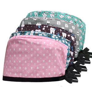Casquette de travail ajustable en coton pour cheveux longs, avec bouton, en tissu tissé, chapeau d'uniforme médical, attache pour queue de cheval, unisexe pour un meilleur ajustement - Product Image 2