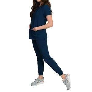 2025 personnalisé Premium qualité infirmière survêtement Scrubs uniformes ensembles toile uniformes hospitaliers en gros Premium qualité infirmière uniformes - Product Image 2