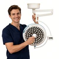 Lampe chirurgicale LED médicale 160000 Lux 80 LED, plafonnier sans ombre pour bloc opératoire 3000-6700K, pour hôpital
