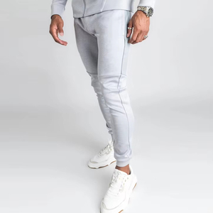 ชุดวอร์มผ้าฝ้ายไซส์ใหญ่พิเศษสำหรับฤดูหนาว แบบมีซิปและกางเกงจ็อกเกอร์ผ้าฟลีซ เหมาะสำหรับการฝึกซ้อมกีฬา - Product Image 5