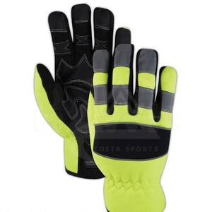 Guantes de Equitación de Piel de Cabra 100% en Oferta, Guantes de Ciclismo Personalizados, Guantes de Cuero de Dedo Completo - Product Image 5