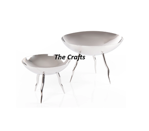 Bol à chocolat au design fabuleux en acier inoxydable argenté et doré, pour desserts et aliments, au meilleur prix - Product Image 6