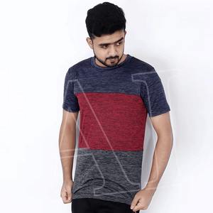 T-shirt décontracté 100% coton polyester pour hommes du fabricant professionnel taille personnalisée mèche douce et coupe surdimensionnée en vente - Product Image 1