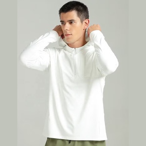 Wholesale Stylish Fashionable Gym Apparel Custom Label & Branding Outdoor Training <b>Running</b> <b>Jacket</b> Spandex Quarter Zip Gym <b>Jacket</b> - Product Image 3