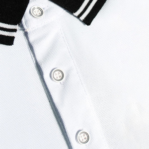 Polos à manches courtes pour hommes avec tissu en coton avec logo OEM personnalisé et options de marque de distributeur - Product Image 3