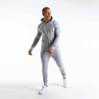 Sudaderas con capucha con cremallera bordadas de la mejor calidad, de corte holgado, para otoño, estilo urbano, al por mayor, para gimnasio y entrenamiento, duraderas, antiencogimiento, de forro polar deportivo de alta calidad