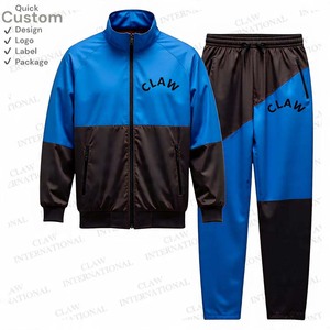 Chándal de nailon reflectante con logotipo personalizado, chándal cortavientos para hombre, conjuntos de nailon, rayas blancas - Product Image 3