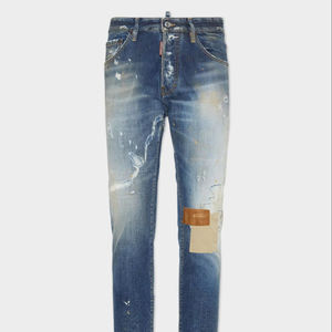 Jeans délavés à l'acide pour hommes pour un usage quotidien et décontracté - Product Image 1
