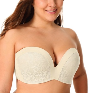 Exclusive Export Oriented Women's <b>Plus</b> <b>Size</b> Seamless <b>Strapless</b> <b>Bra</b> New Fashion Quick Dry Comfortable OEM Cheap Price Supplier - Product Image 4