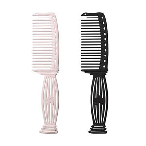 JPBQ Parthenon Classic White YS-606 Wide Tooth <b>Comb</b> Flat Type with Plastic/PC Handle for Home Travel Salon Use - Product Image 2