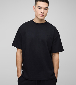 Camiseta de Cuello Redondo 100% Algodón para Hombre, Personalizable, Estilo Jersey Informal, Diseño Sólido, Ecológica, Transpirable, de Secado Rápido, Corte Regular - Product Image 5