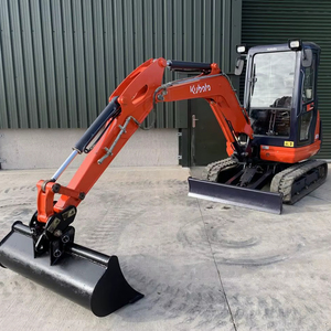 Mini excavatrice Kubota utilisée avec des composants de base, moteur, pompe, boîte de vitesses, PLC à vendre - Product Image 1