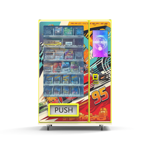 Vendita calda Smart distributore automatico di <span class=keywords><strong>auto</strong></span> giocattolo per figurine e oggetti da collezione per il Campus con funzione SDK - Product Image 1