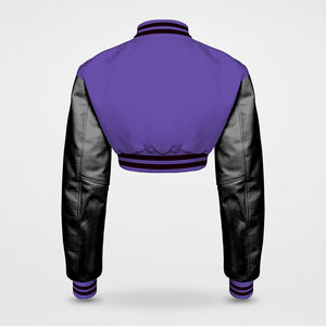 Chaquetas Varsity de Invierno Impermeables y Transpirables Teñidas, Nuevas, para Mujeres y Chicas Universitarias, 100% Algodón, Chaquetas Deportivas con Diseño Chic de Letras - Product Image 6