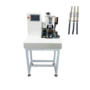 Machine de dénudage et de terminaison de terminaux de tubes Machine à sertir les terminaux en vrac à disques vibrants - Product Image 2