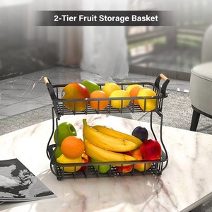 Direct Factory Supply Modern Artisan <b>Metal</b> Fruit Holder <b>Storage</b> <b>Basket</b> Available in Bulk Quantity for Living Spaces - Product Image 4
