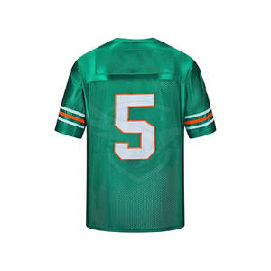 Camiseta de fútbol americano de alta calidad sublimación personalizada camiseta de fútbol americano diseño Logo equipo camiseta de fútbol americano - Product Image 2