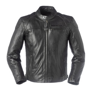 CHAQUETA DE CUERO PARA MOTOCICLETA DE CUERO PREMIUM GENUINO DE CUERO PARA HOMBRES, CHAQUETA DE CUERO NEGRO PARA HOMBRE, motociclista negro Slim Fit Racer Motorcycle - Product Image 1