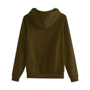 Femmes décontracté grande taille sweat à capuche costumes 2 pièces coton longs ensembles automne hiver pull à capuche survêtement 340 GSM - Product Image 3